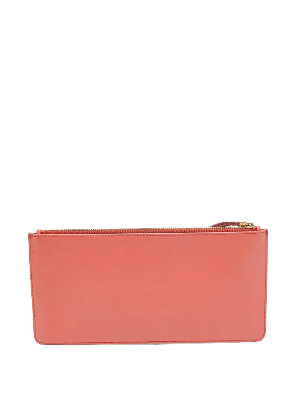 Ferragamo Pre-Owned leather logo-plaque clutch bag | Pre-Owned | Image 2