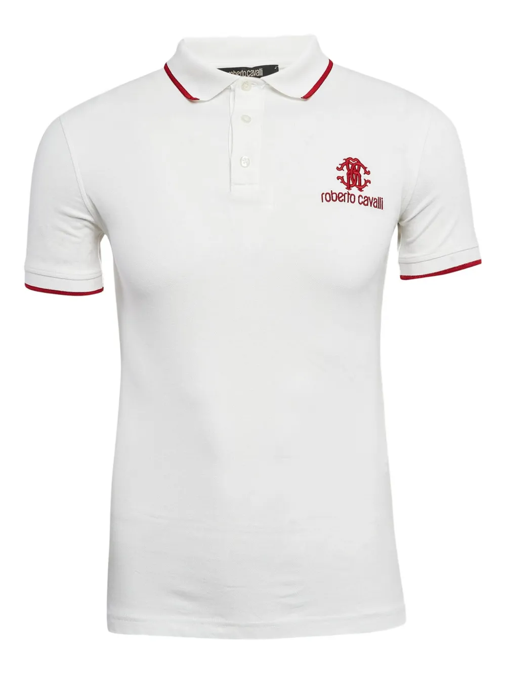 logo-embroidered polo shirt