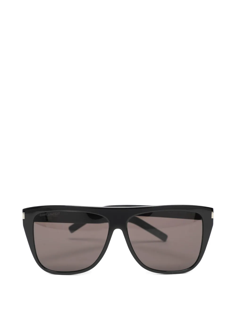 Saint Laurent Pre-Owned rectangle frame sunglasses | Black | Image 1