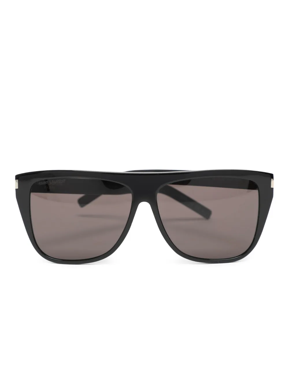 Saint Laurent Pre-Owned lentes de sol con armazón rectangular | negro | Image 1