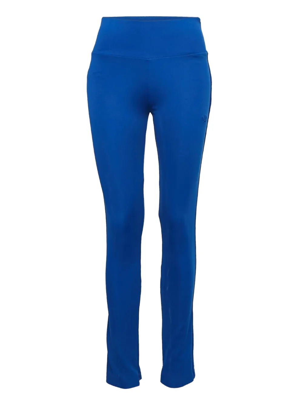 adidas logo-embroidered leggings - Blu