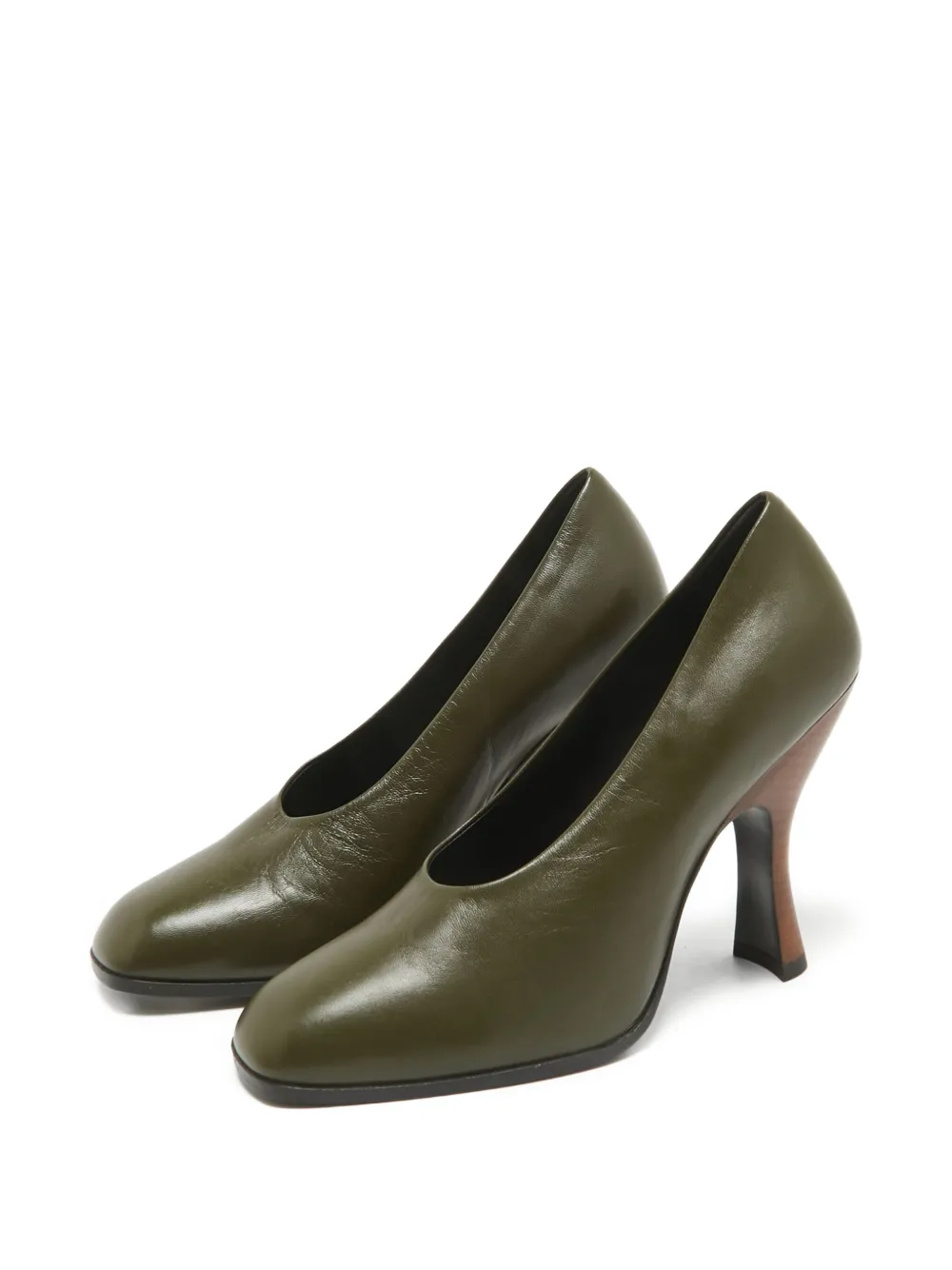 The Row Pre-Owned 105mm leather pumps | Image 2