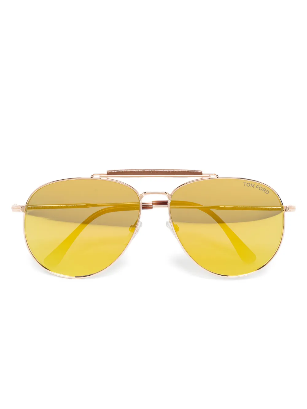 Tom Ford Vintage パイロット サングラス - ゴールドトーン Tom Ford Vintage パイロット サングラス - ゴールドトーン