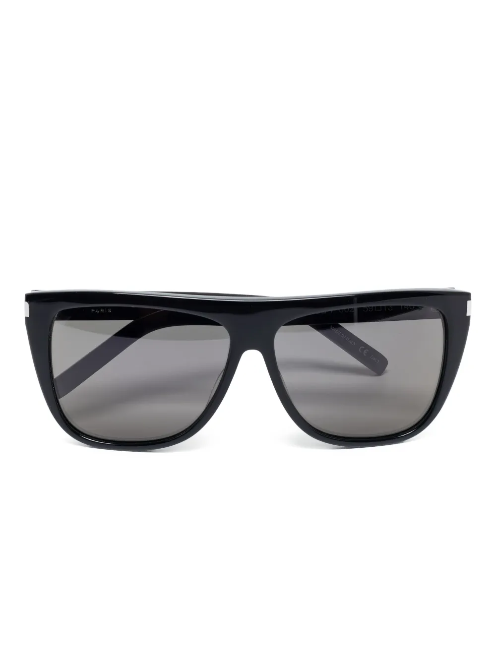 Saint Laurent Pre-Owned lentes de sol con armazón rectangular | negro | Image 1