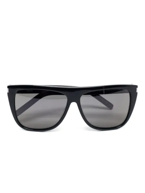 Saint Laurent Pre-Owned rectangle-frame sunglasses