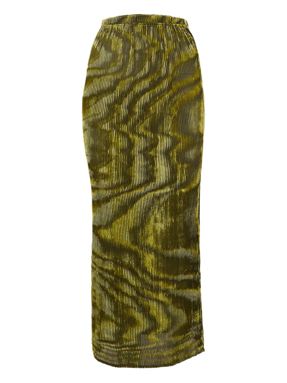 Ronny Kobo devoré pleated maxi skirt | Image 2