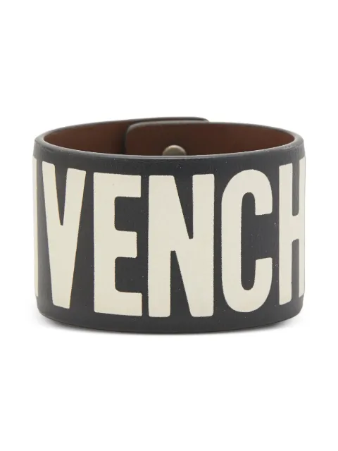 Givenchy Pre-Owned leather logo bracelet