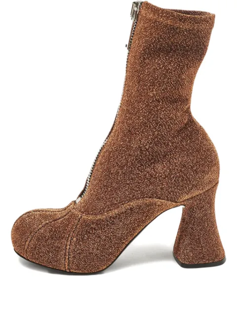 Stella McCartney Pre-Owned zip glitter boots