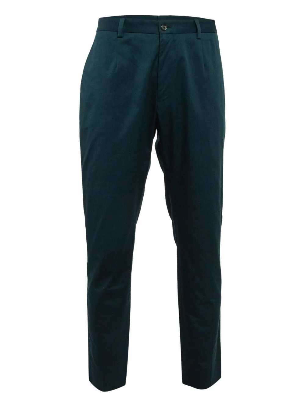 Dolce & Gabbana Pre-Owned Pantaloni con pieghe 2024 - Verde