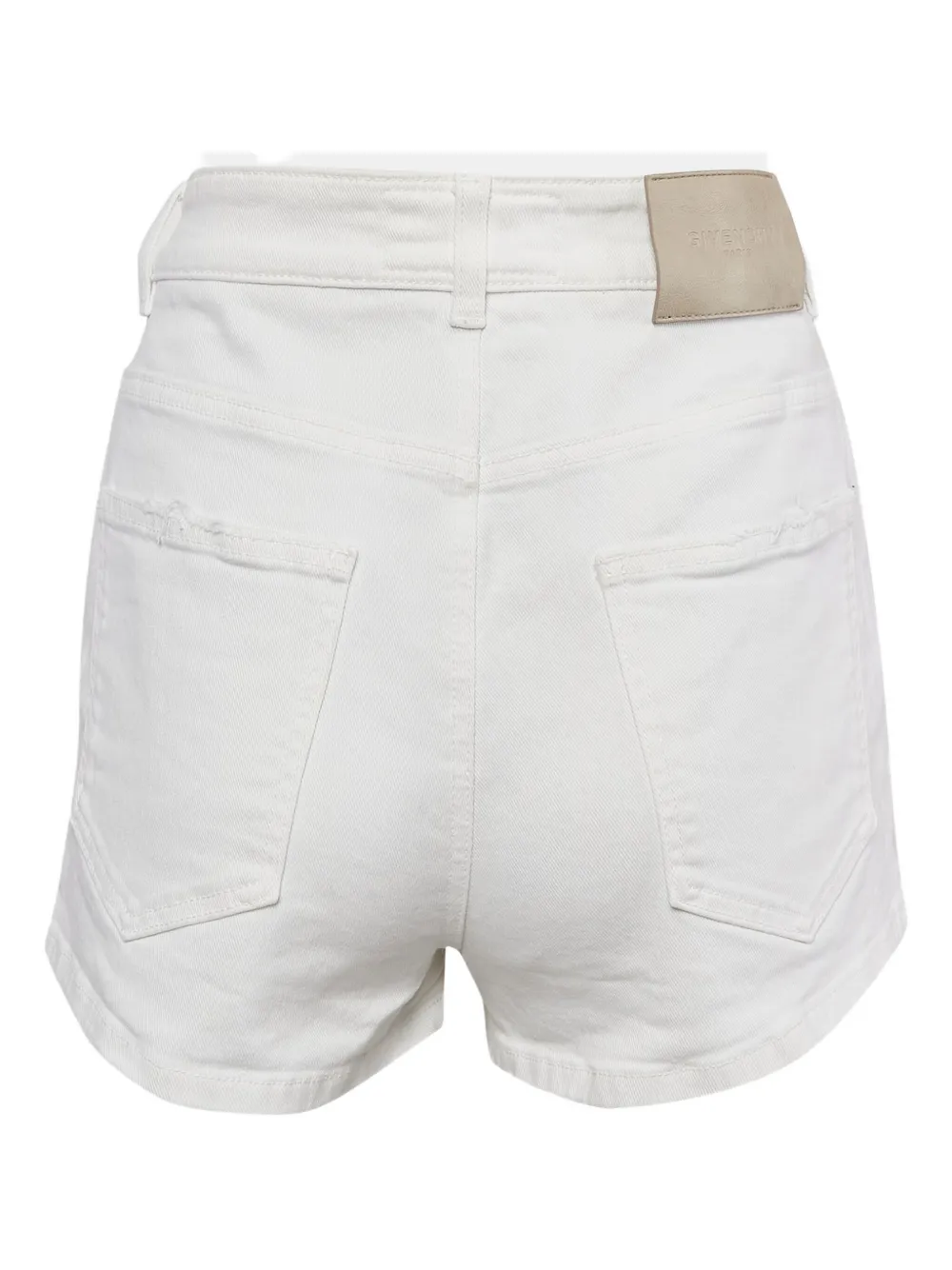 Givenchy Pre-Owned distress-detail denim shorts | Image 2