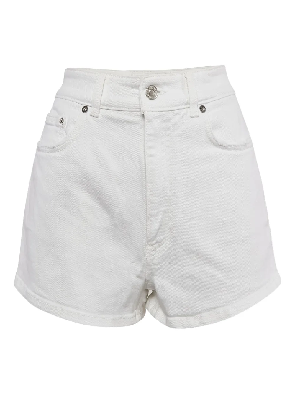 Givenchy Pre-Owned distress-detail denim shorts | White | Image 1