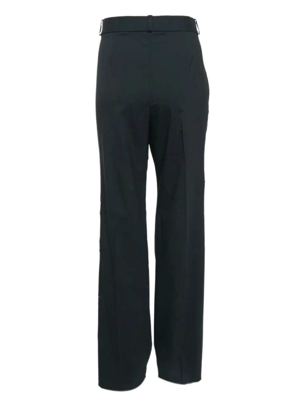Versace Pre-Owned Broek met kralendetail - Zwart