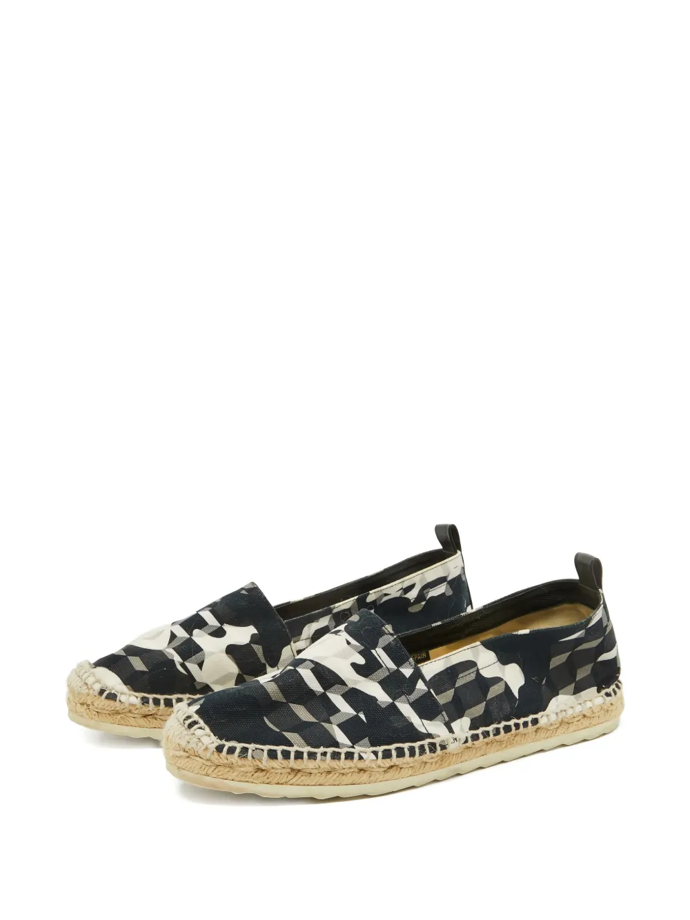 Pierre Hardy geometric canvas espadrilles | Image 2