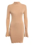 House Of Harlow x Revolve 2023 ribbed-knit dress - Neutrals