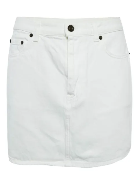 Saint Laurent Pre-Owned denim mini skirt