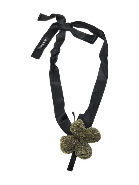 Marni Pre-Owned floral choker