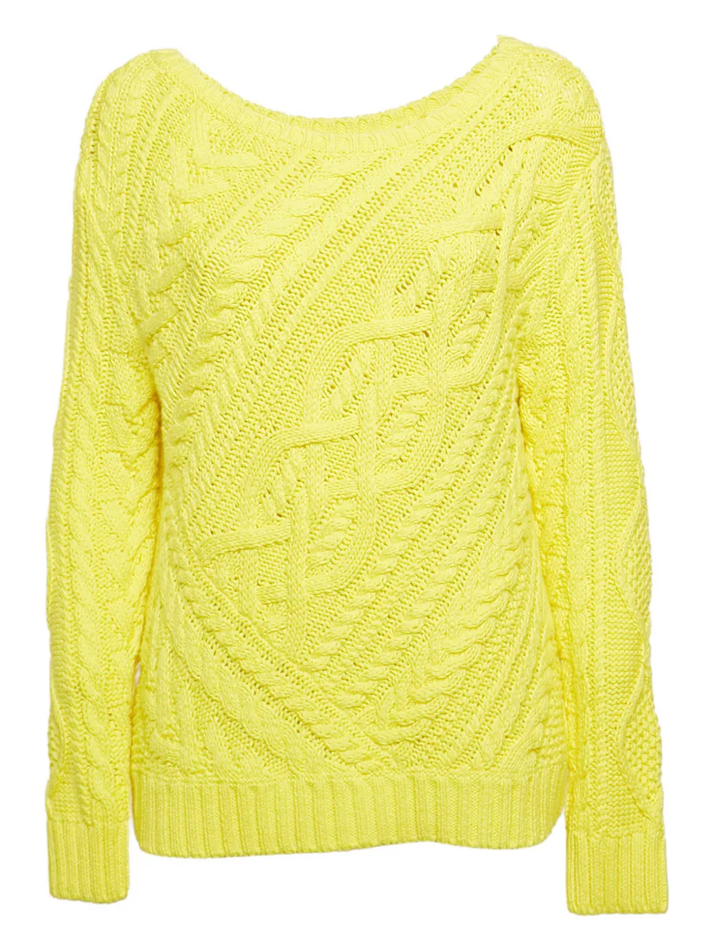 Polo Ralph Lauren Vintage cable-knit sweater | Yellow | Image 1