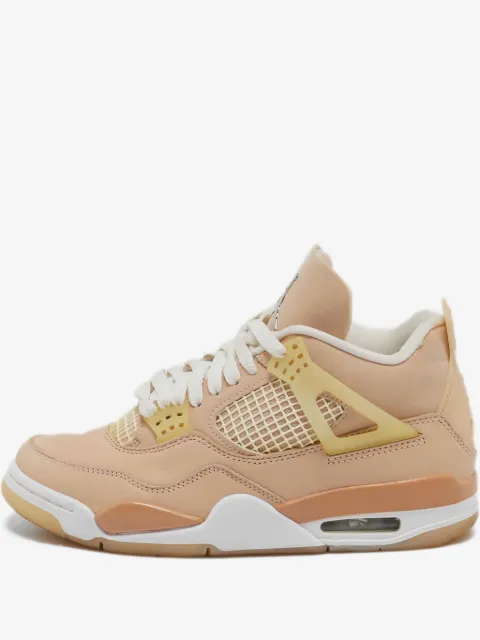 Jordan pre-owned Air Jordan 4 mesh-panelled low-top sneakers