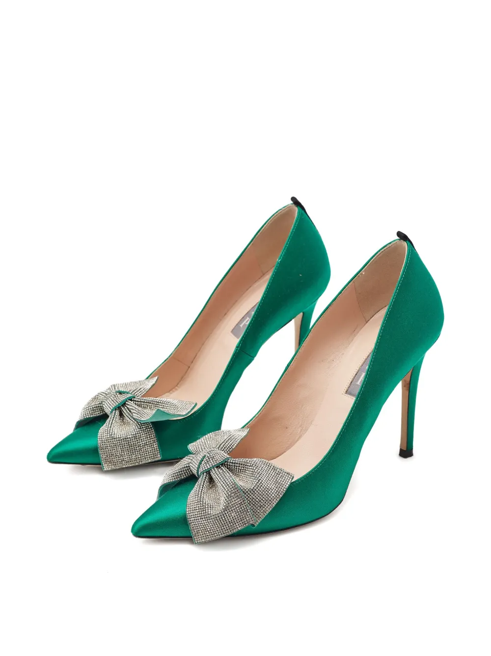 SJP by Sarah Jessica Parker Pre-owned 100mm satin pumps | Image 2