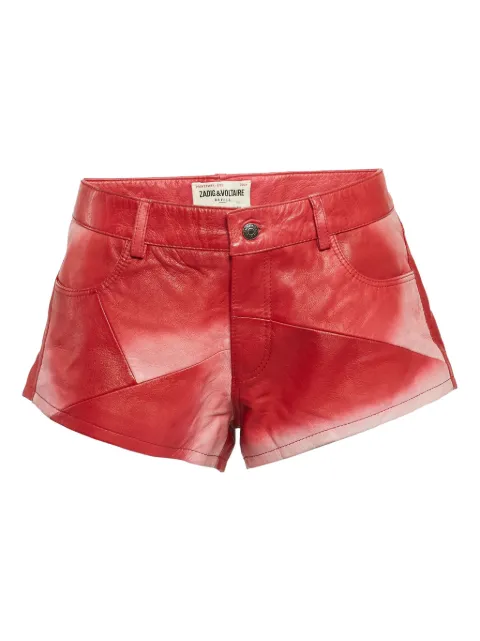 Zadig&Voltaire leather shorts