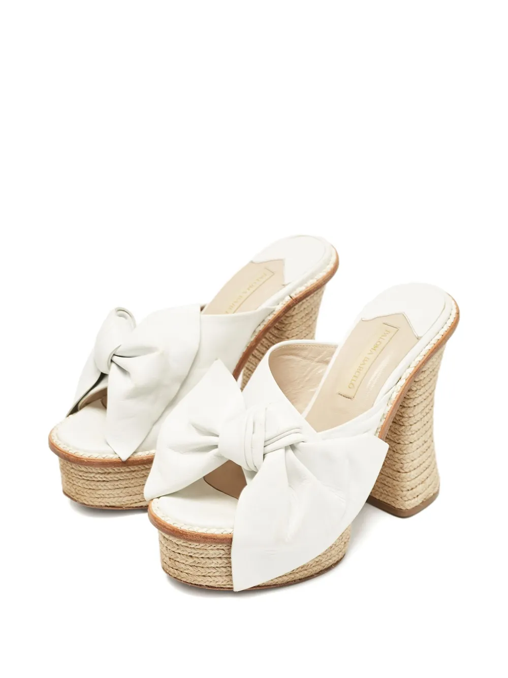 Paloma Barceló 75mm bow-detail espadrilles | Image 2