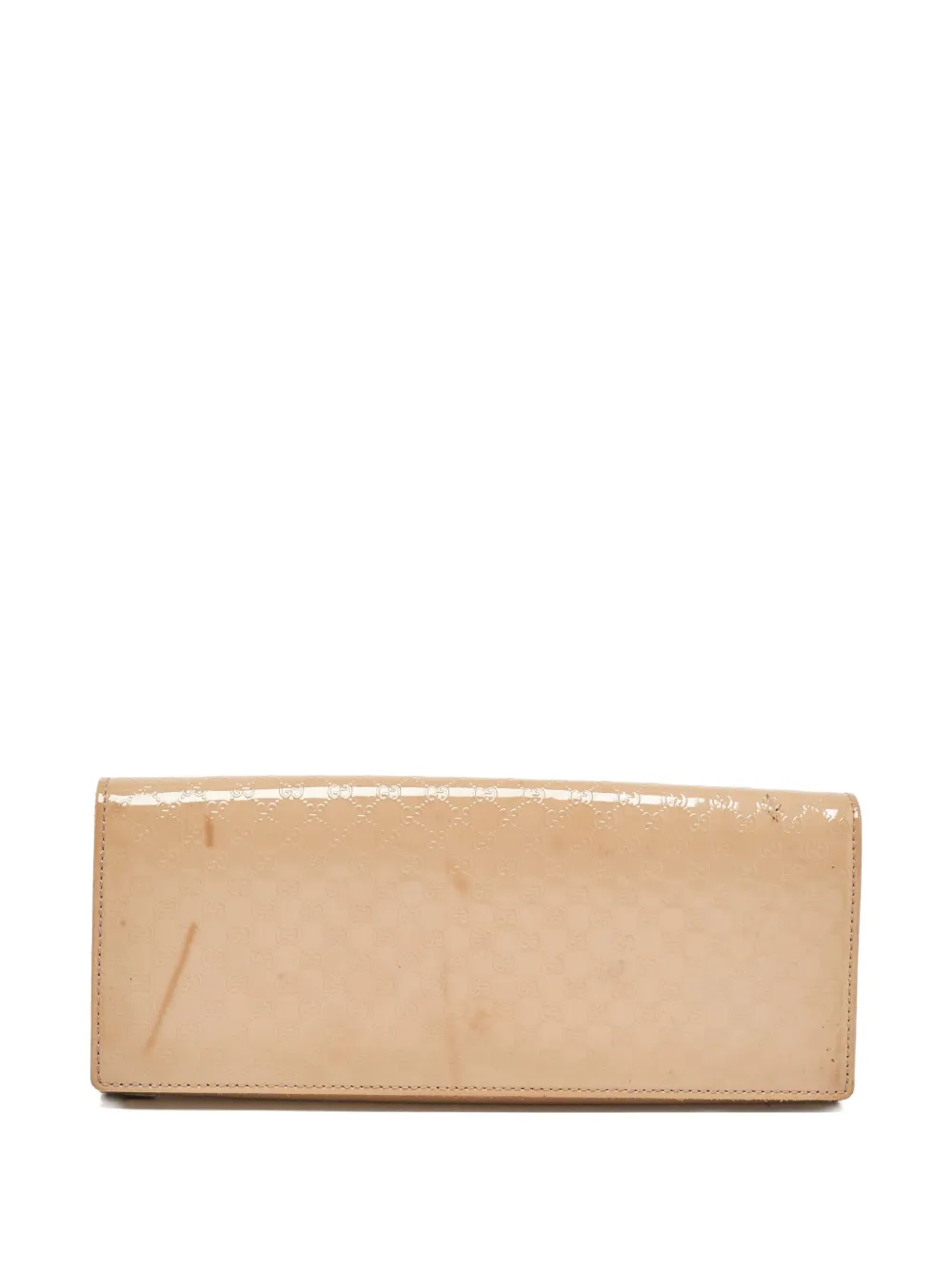 Gucci Pre-Owned マイクログッチシマ クラッチバッグ - ニュートラル Gucci Pre-Owned マイクログッチシマ クラッチバッグ - ニュートラル