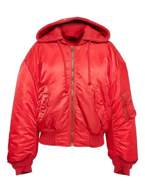 VETEMENTS hooded bomber jacket 
