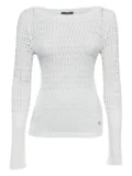 Louis Vuitton Pre-Owned open-knit top - White