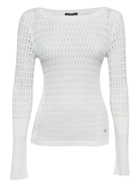 Louis Vuitton Pre-Owned open-knit top