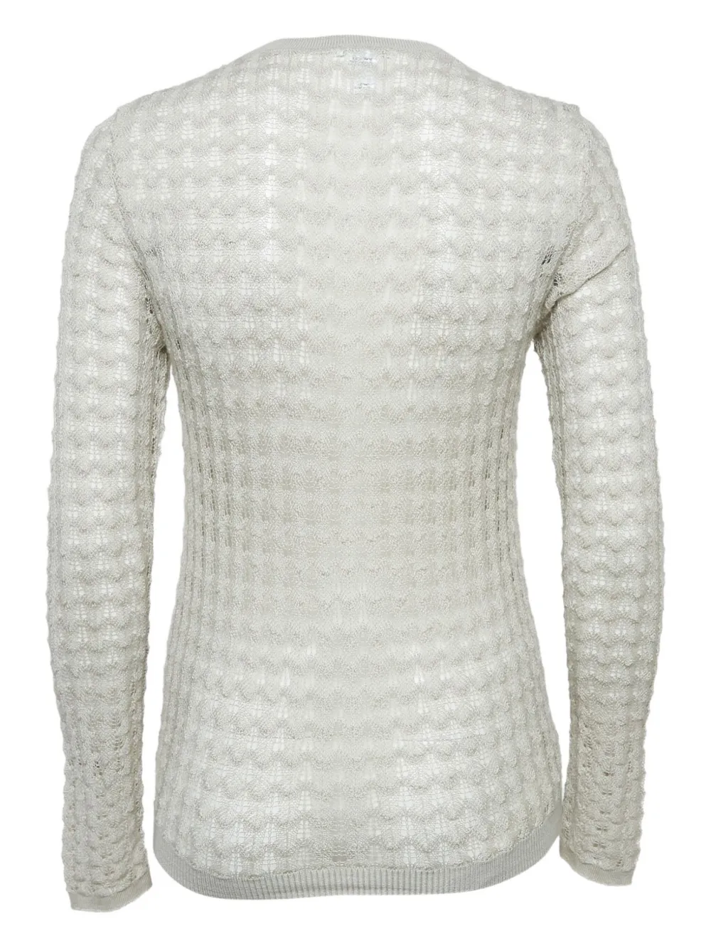 Oscar de la Renta Pre-Owned open-knit cardigan | Image 2