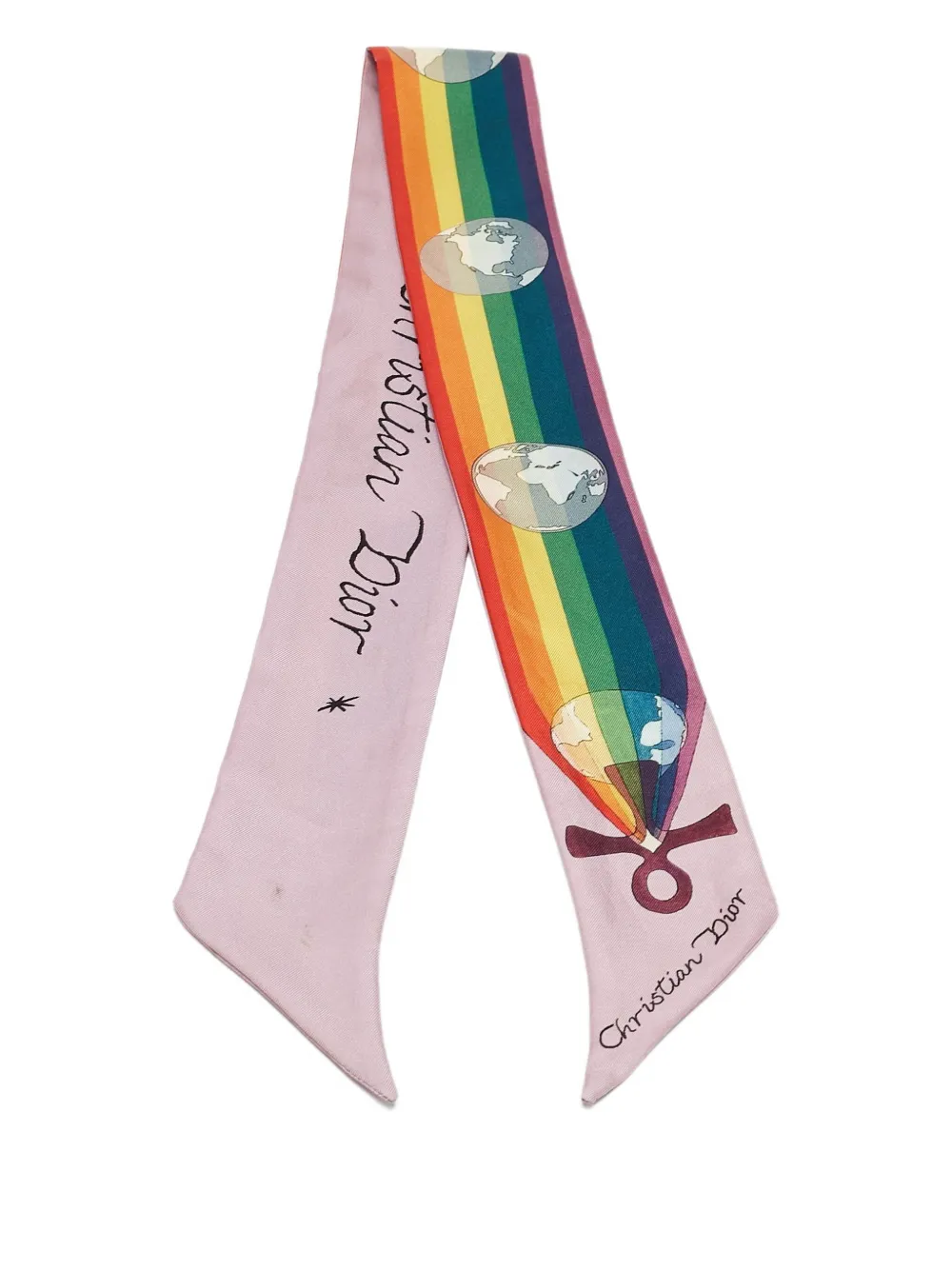 Christian Dior Pre-Owned silk scarf - MULTICOLOUR Christian Dior Pre-Owned silk scarf - MULTICOLOUR