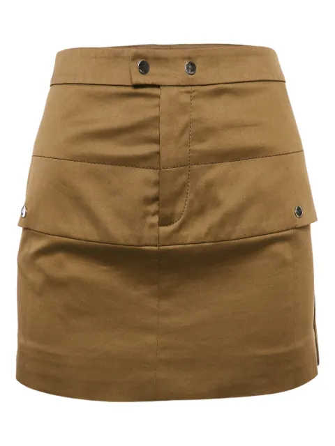 Gucci Pre-Owned cotton-blend mini skirt 