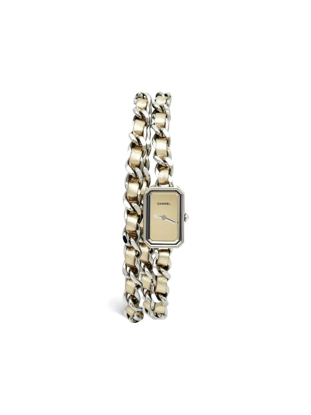 CHANEL Pre-Owned プルミエール ロック 16mm 腕時計 - メタリック CHANEL Pre-Owned プルミエール ロック 16mm 腕時計 - メタリック
