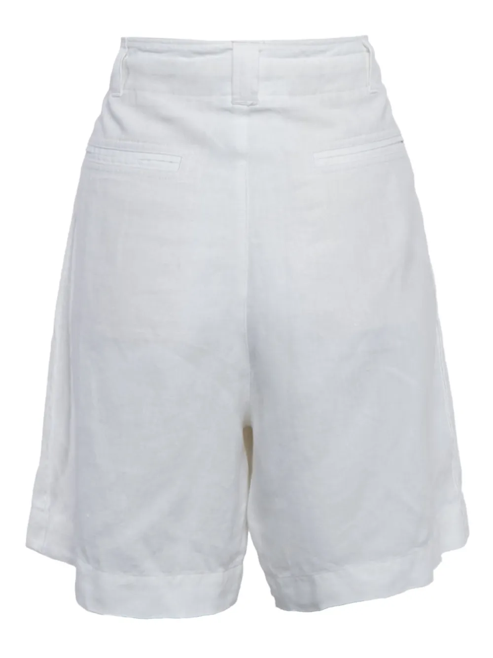 Polo Ralph Lauren Vintage Shorts met gestrikte taille - Wit