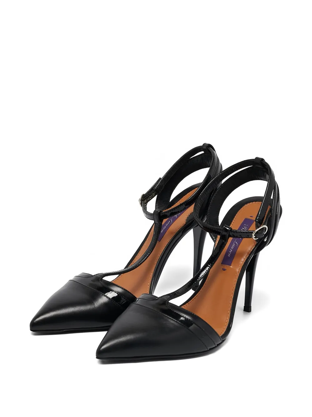 Polo Ralph Lauren Vintage Pre-owned leather T-strap pumps | Image 2