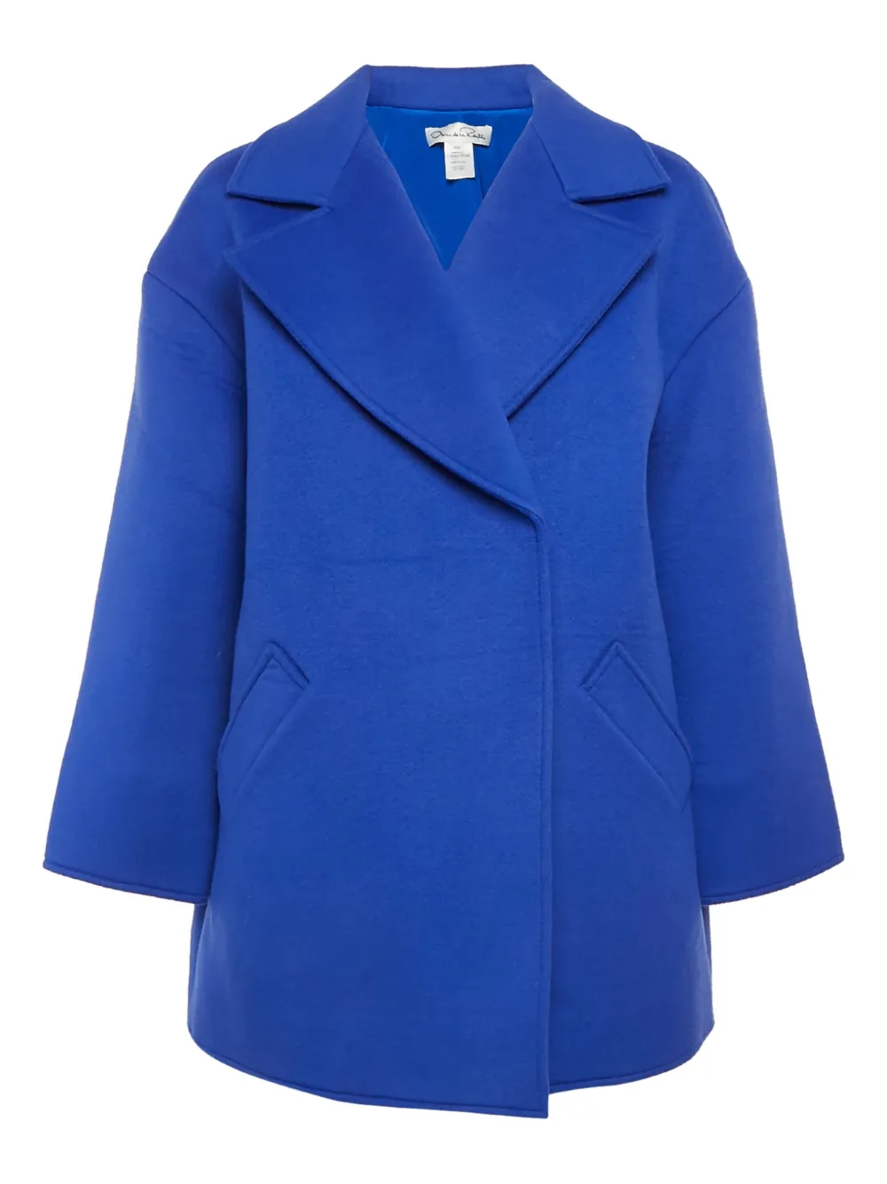Oscar de la Renta Pre-Owned single-breasted coat | Blue | Image 1