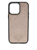 Prada Pre-Owned 2024 crystal-embellished iPhone 14 Pro case - Black