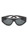 Dolce & Gabbana Pre-Owned shield-frame sunglasses - Black