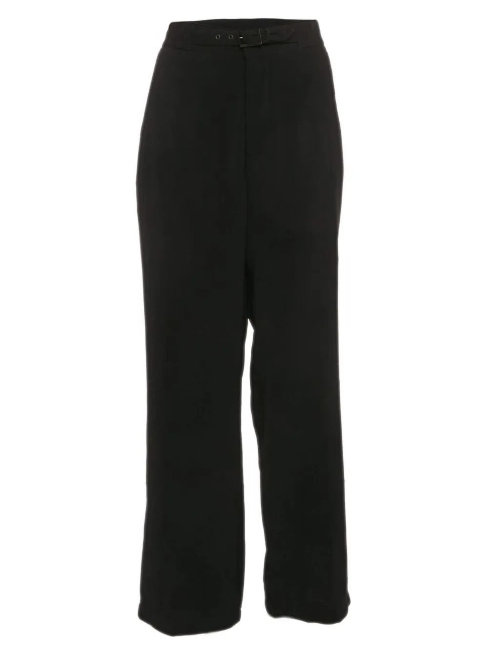 Armani Vintage Broek met ceintuur - Zwart