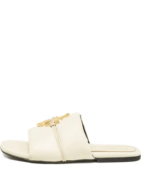 JW Anderson Anchor Logo leather sandals