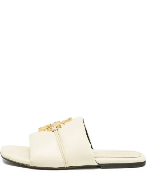 JW Anderson Anchor Logo leather sandals