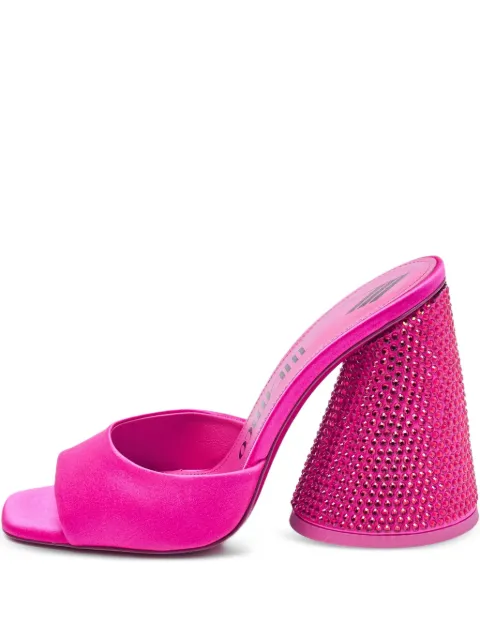 The Attico 110mm satin sandals