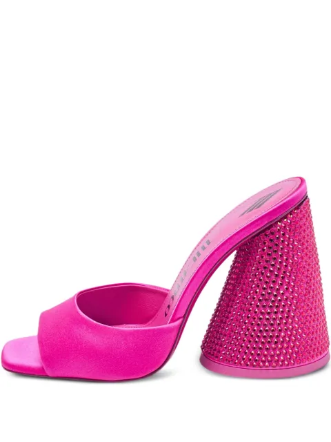 The Attico 110mm satin sandals
