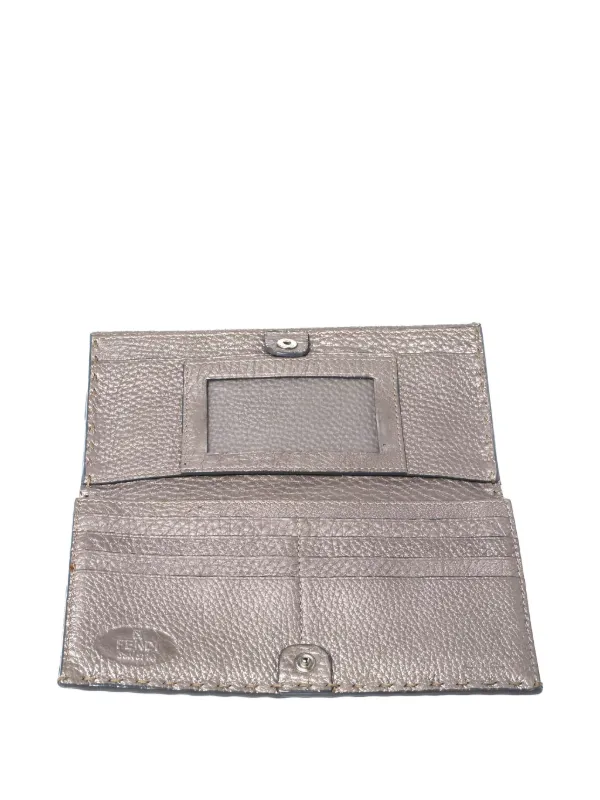 Fendi Pre-Owned 長財布 | メタリック | FARFETCH JP