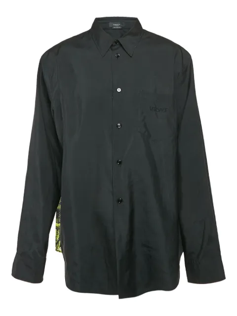 Versace Pre-Owned Medusa mesh shirt