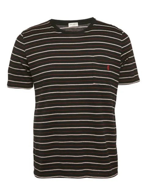 Saint Laurent Pre-Owned striped T-shirt