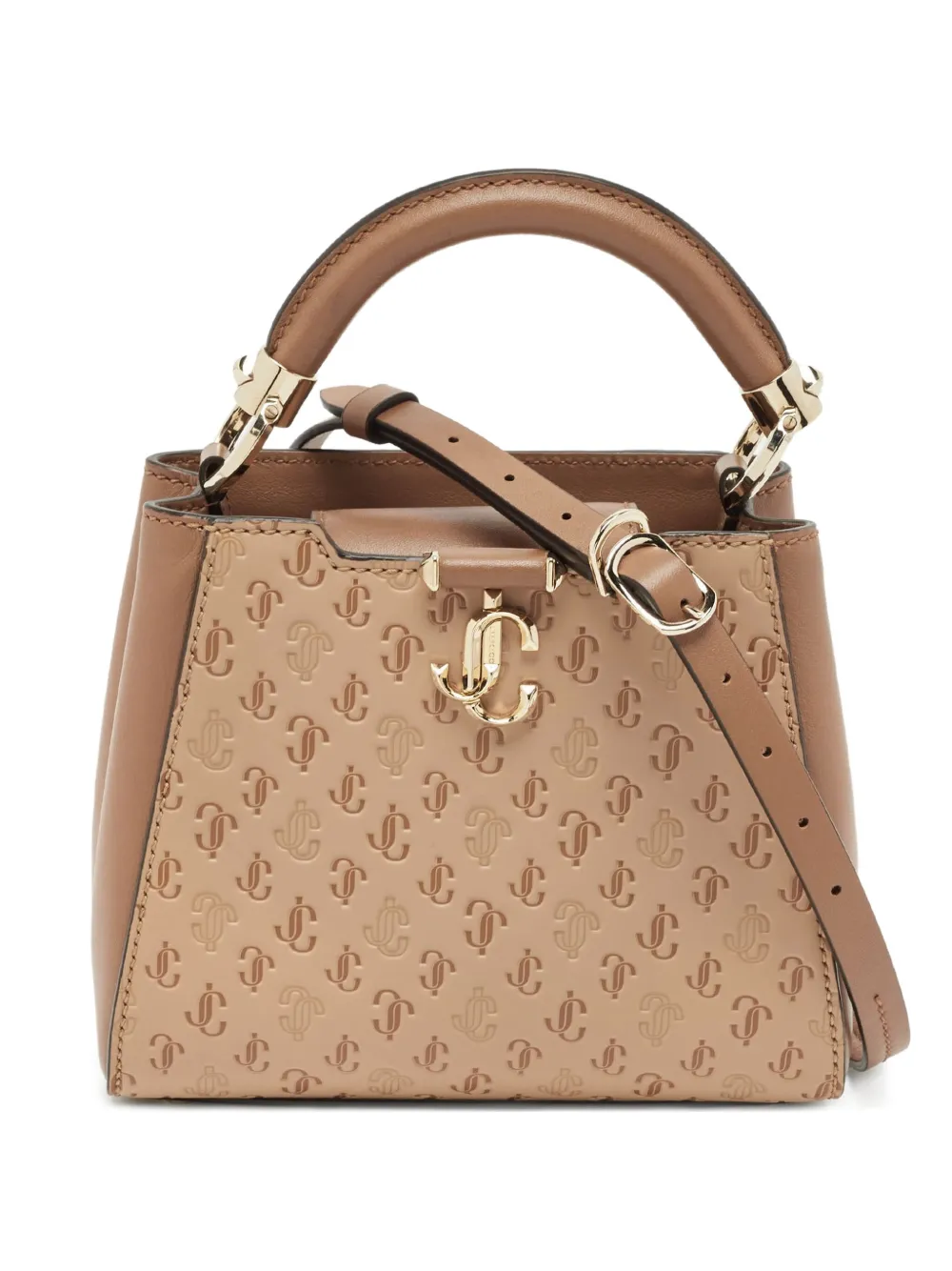 Jimmy Choo Pre-Owned mini Varenne tote bag | Brown | Image 1
