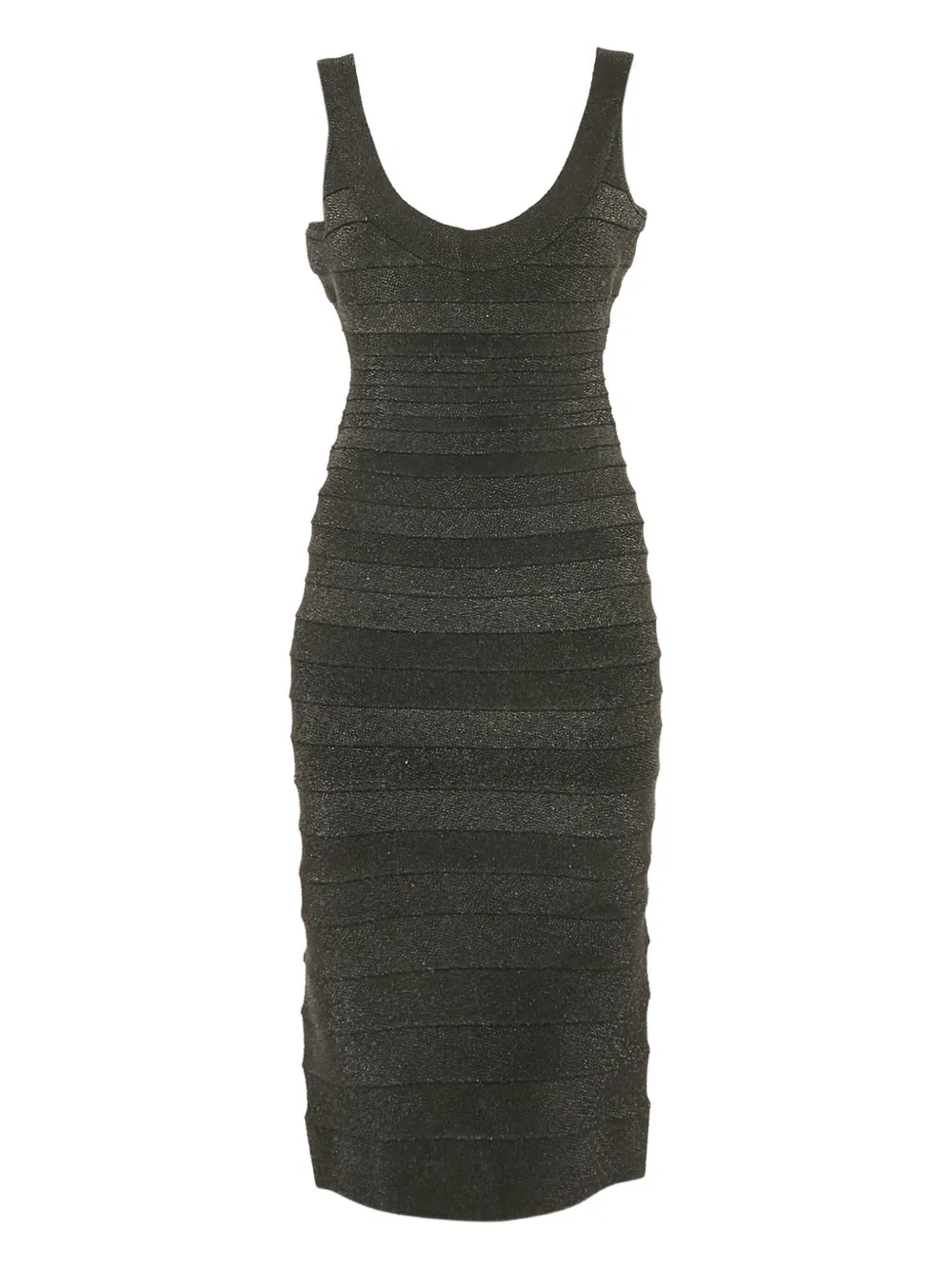 Bandage knit midi dress