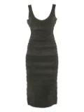 Hervé Léger Pre-Owned Bandage knit midi dress - Black