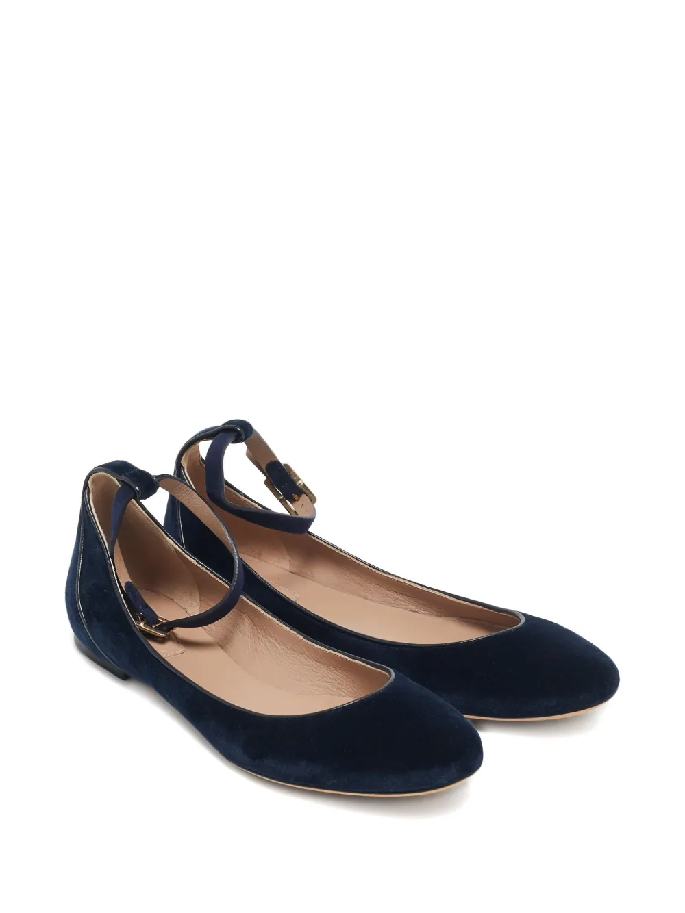 Chloé Pre-Owned Leren ballerina's - Blauw